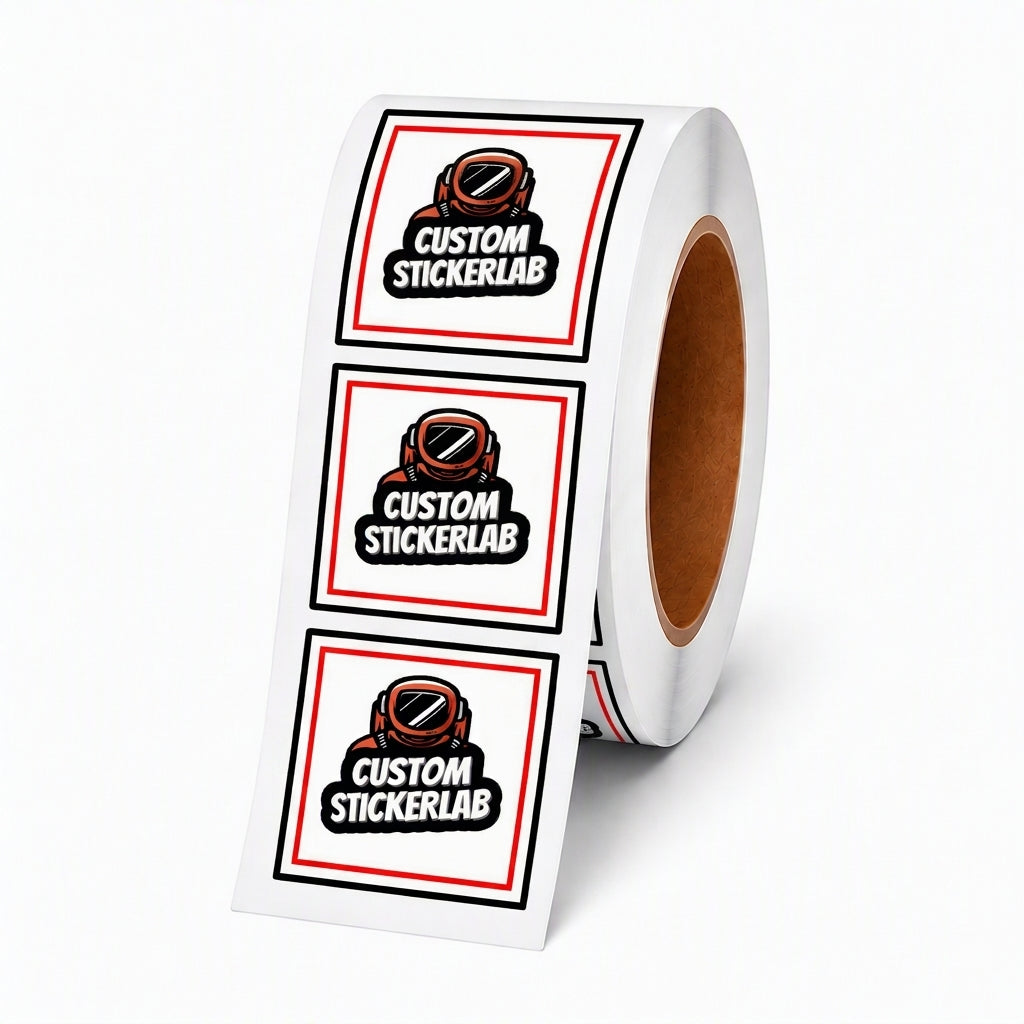 Square Label Rolls